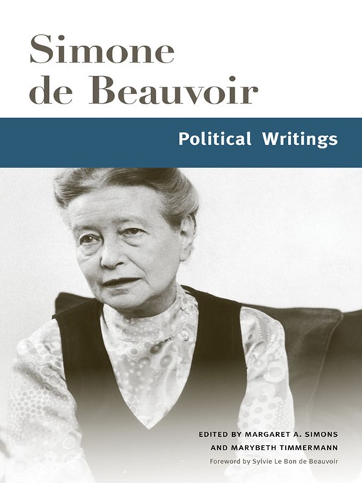 Title details for Political Writings by Simone de Beauvoir - Available